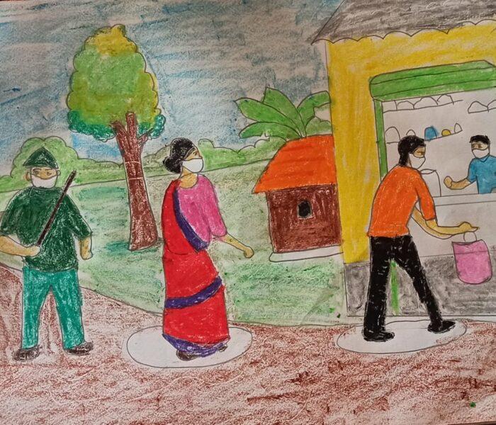 Village women winter pitha making drawing tutorial by HutumSchool on  DeviantArt